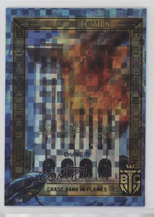 2024 Halving Edition Holo Foil Hit Cards 123/256 Chase Bank in Flames #37 11vc