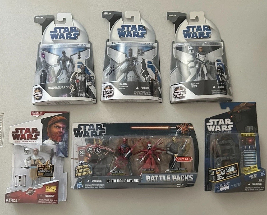 Darth Maul Returns | Battle Pack esclusivo bersaglio | SAVAGE OPRESS + Magnaguard +