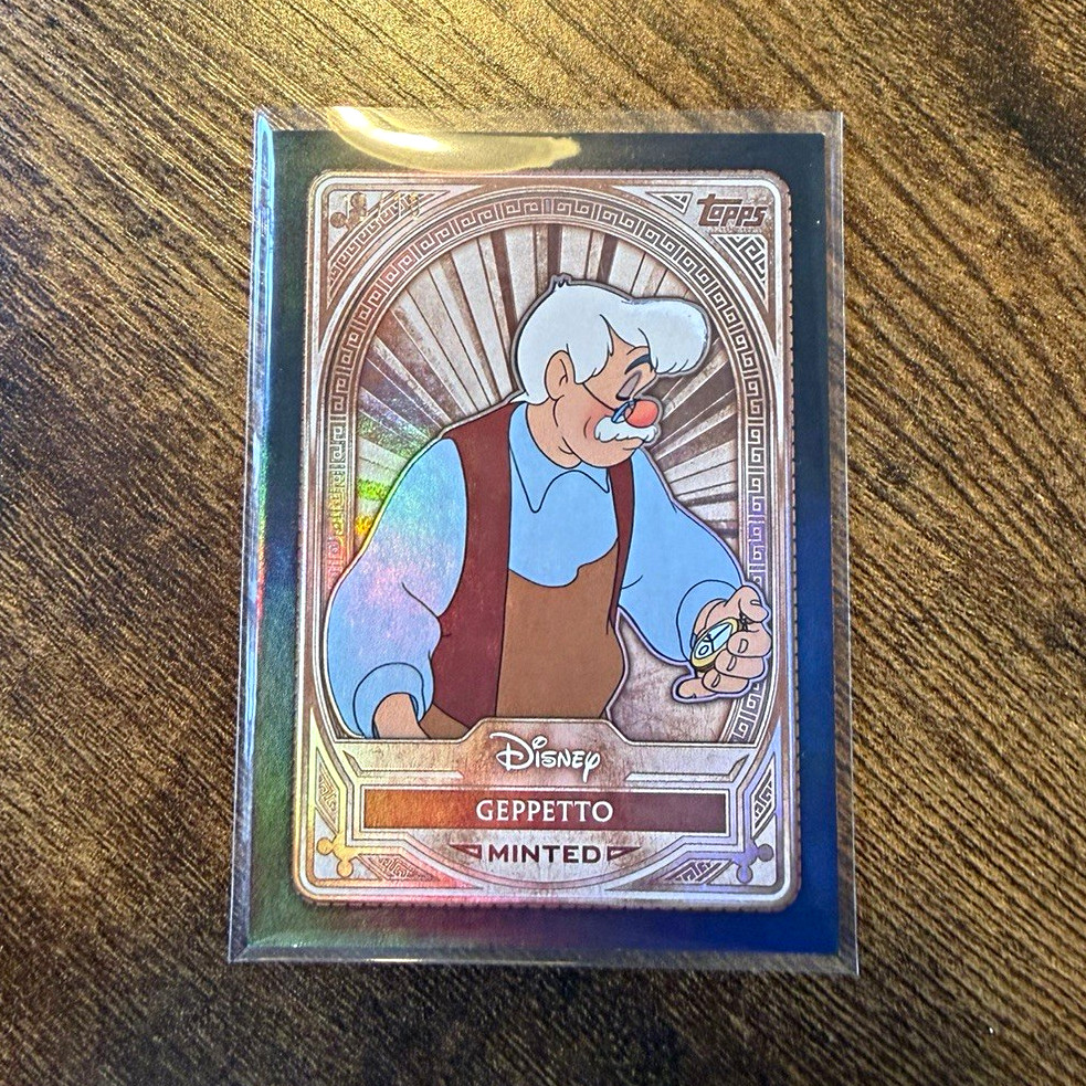 Geppetto /10 - Disney Topps Minted 2025