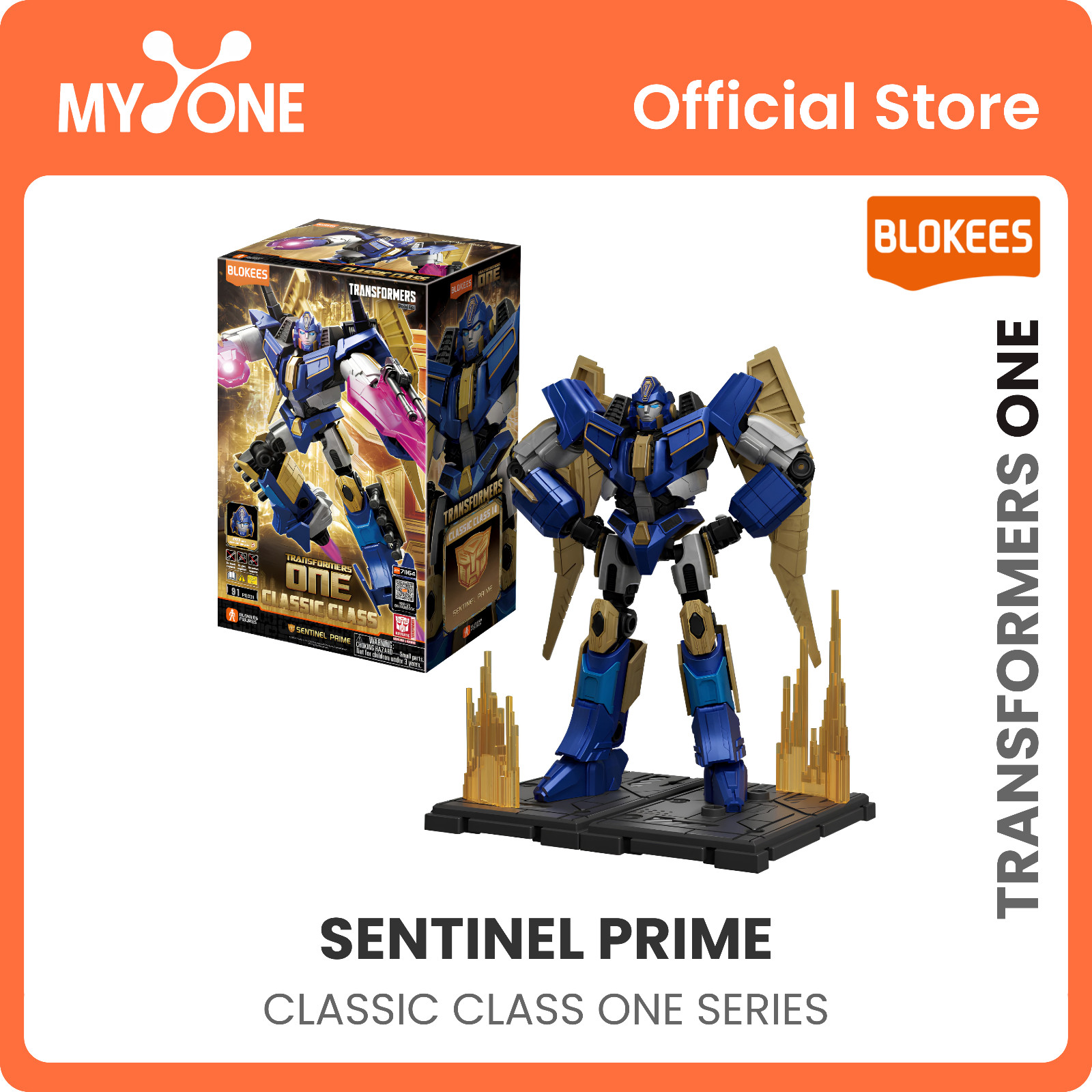 BLOKEES - TRASFORMATORI CLASSIC CLASSE UNO SERIE - SENTINELLA PRIME