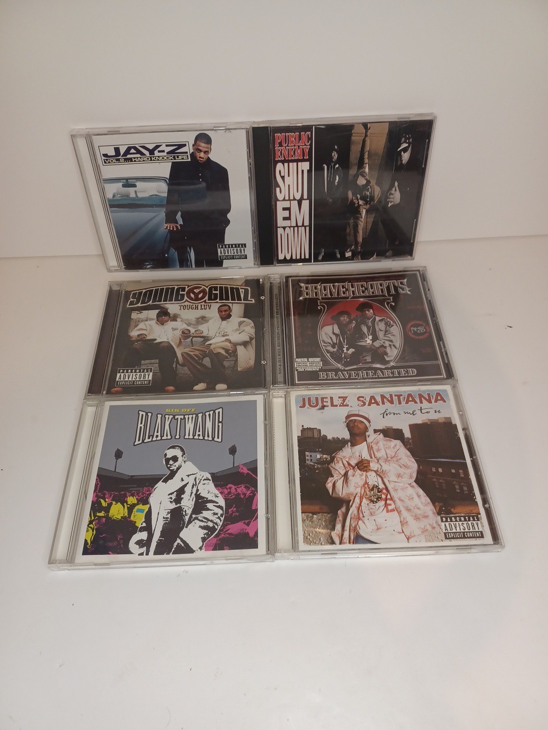 Rap Hip Hop CD's Bundle Of 6 Excellent Condition Job Lot.