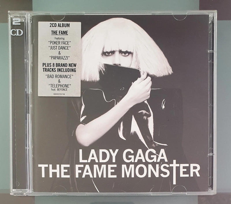 Double CD Album Lady Gaga, The Fame Monster, Vintage 2009