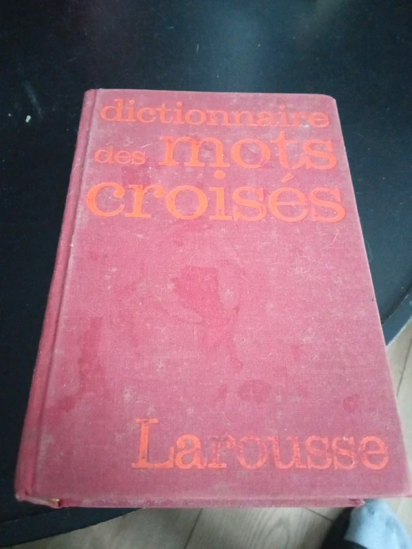 Dictionnaire des mots croisés