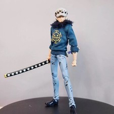Maglione cappotto cablato personalizzato 1/12 per 6'' SHF ONE PIECE Trafalgar Law (senza figurina)