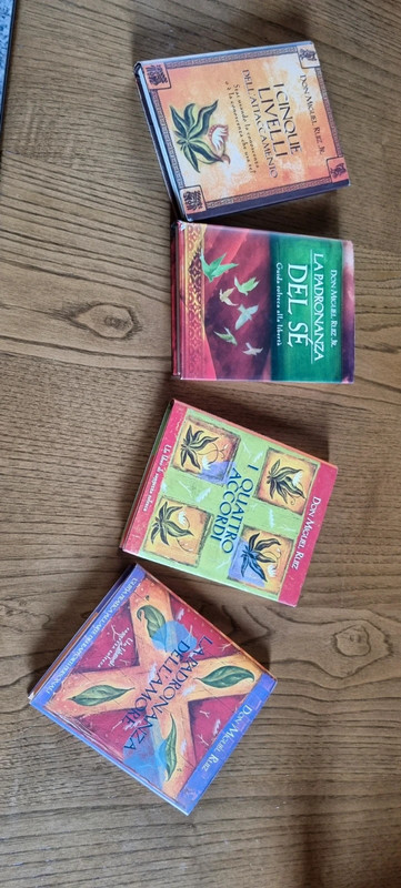 Set quattro libri Donna Miguel Ruiz Jr.