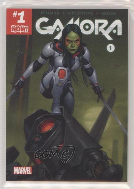 Copertina variante Upper Deck Marvel Masterpieces 2022 369/999 Gamora #38 0q2