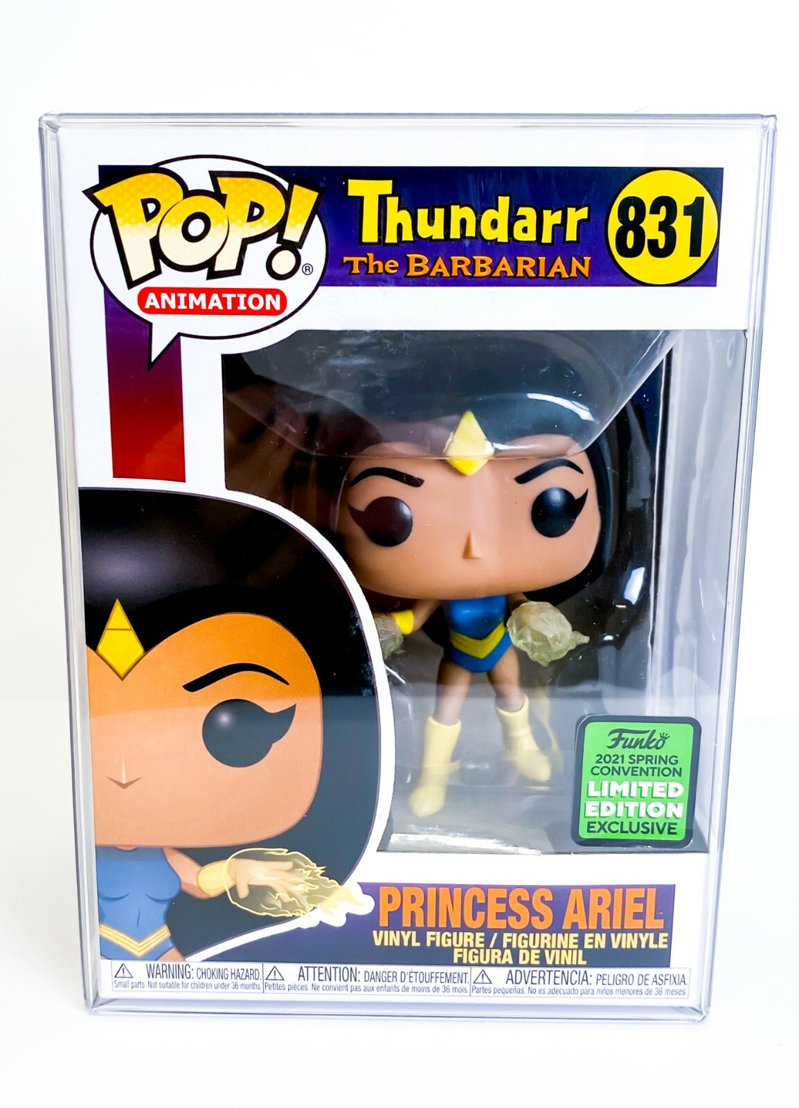 Thundarr the Barbarian - Princess Ariel 2021 POP Con LE Funko 831 + Protector