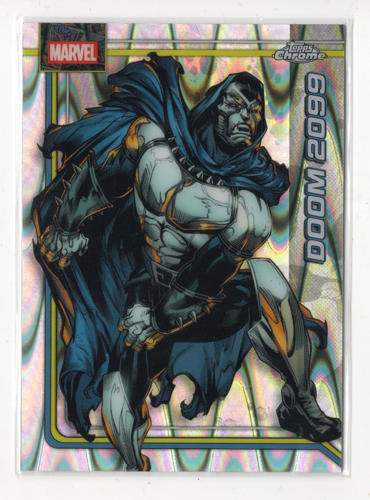 2026 Topps Marvel Chrome RayWave RIFRATTORE #112 Dr. Doctor Victor Von Doom 2099