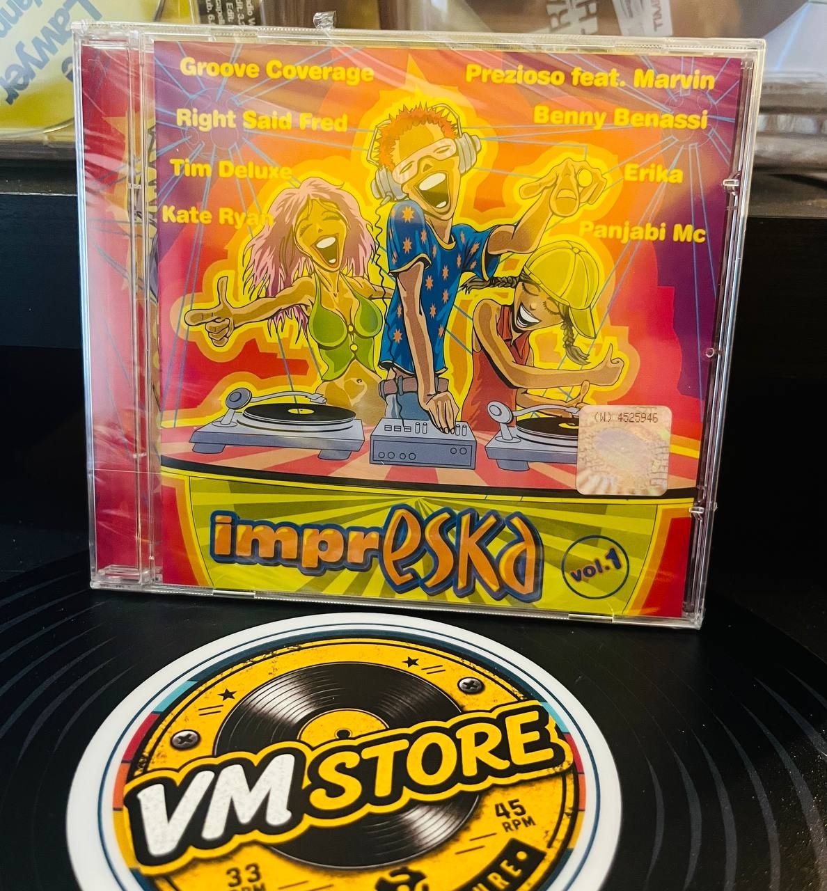 Impreska Vol. 1 Compilation CD ⭐ SIGILLATO ⭐ ⚠️Jewel Case with CRACK⚠️
