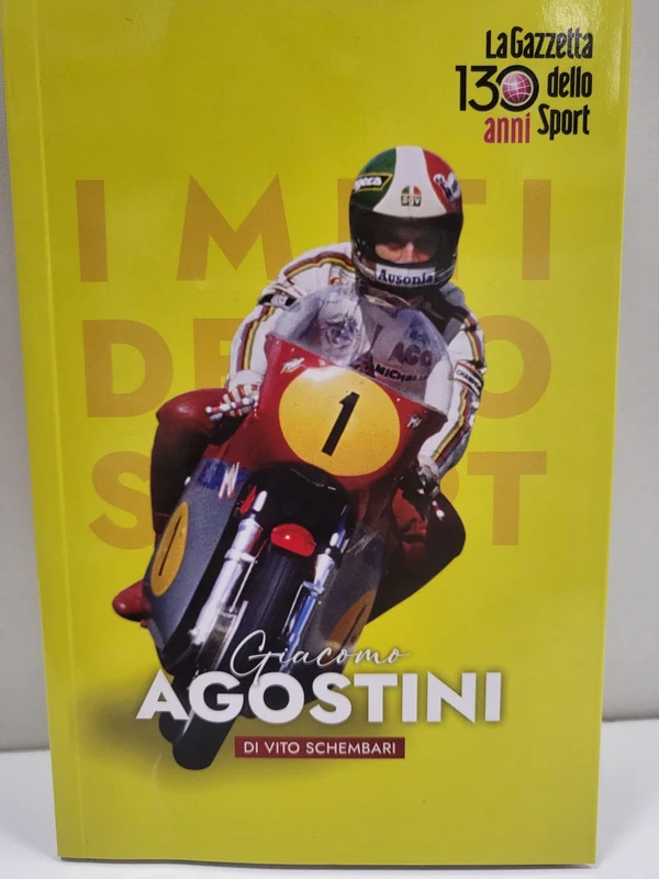 Libro Giacomo Agostini_I Miti Dello Sport_Gazzetta dello Sport