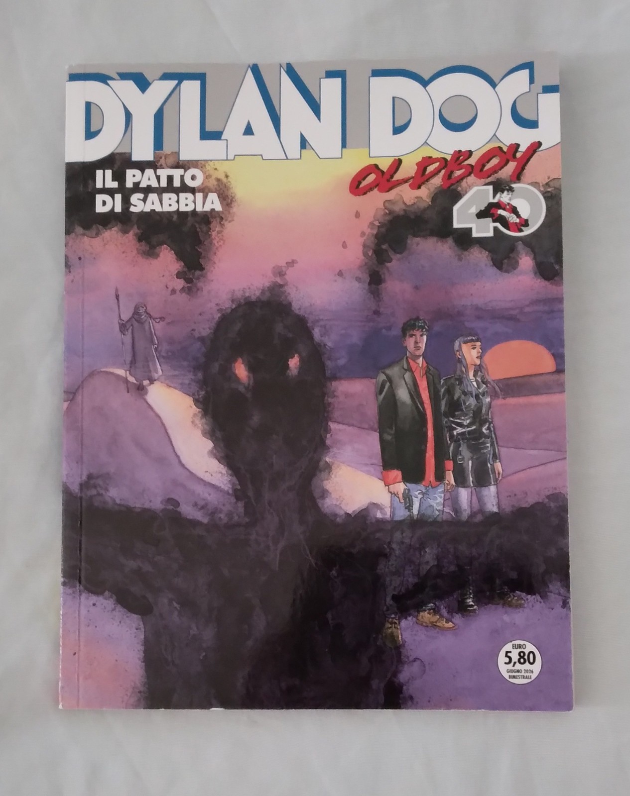 DYLAN DOG OLD BOY SECONDA SERIE 8-IL PATTO DI SABBIA DE FEO, CAMAGNI- OTTIMO