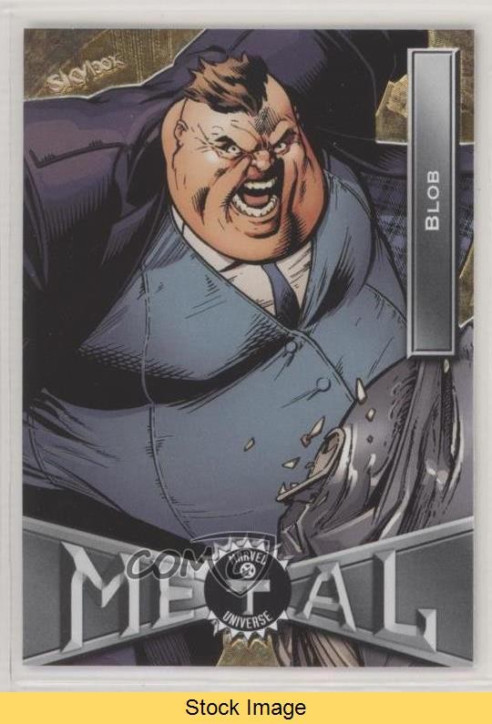 Upper Deck 2020 Marvel X-Men Metal Universe Gold Blob #79 LEGGI 3po