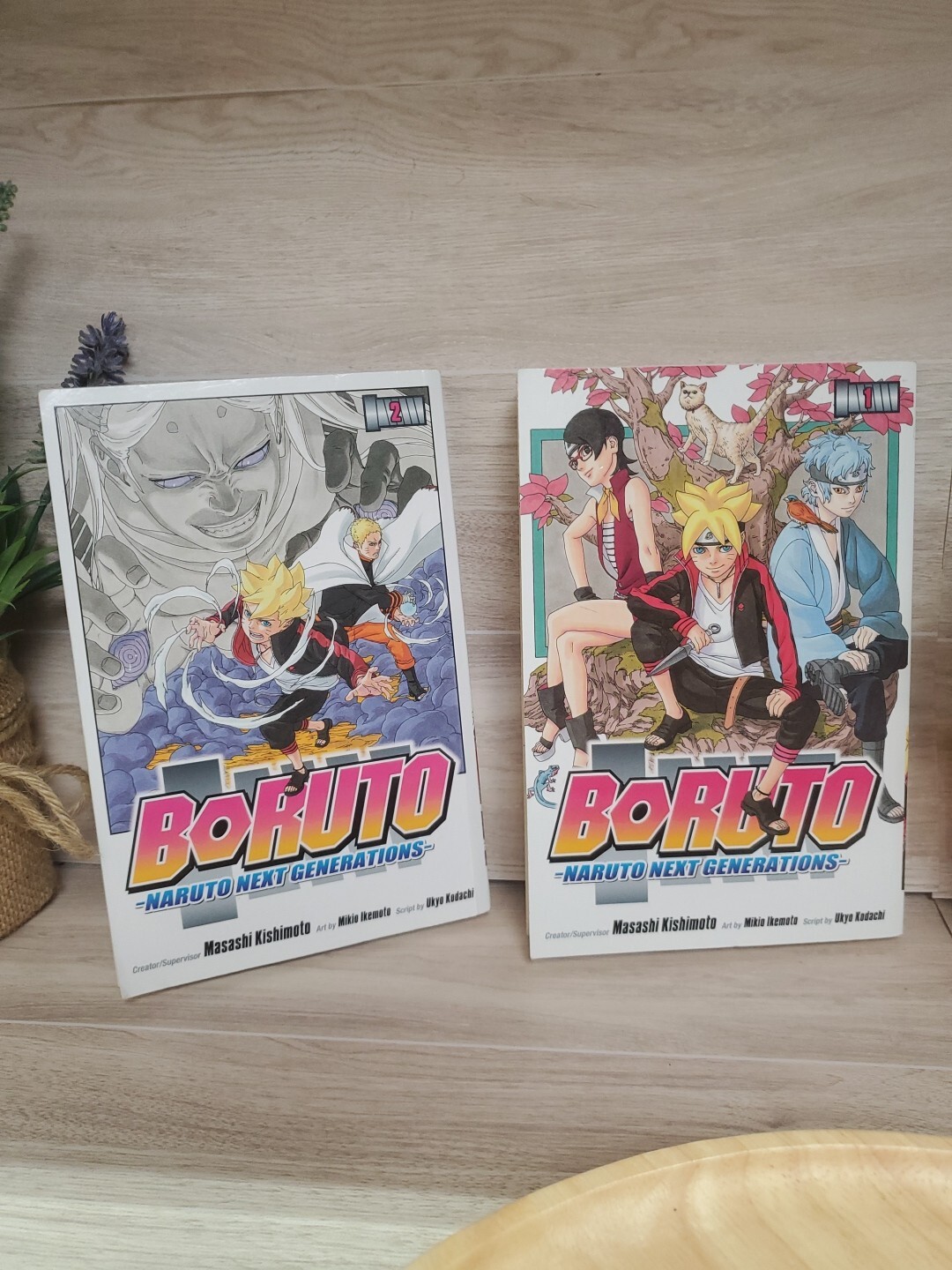 Lotto Manga Boruto: Naruto Next Generations Inglese Volume 1 e 2 Masashi Kishimoto