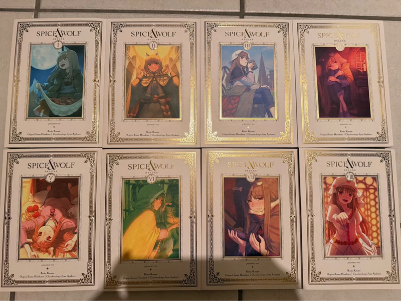 Spice and Wolf Manga Komplett Deutsch