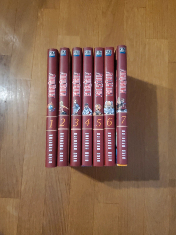 Manga Fairy Tail de 1 à 7