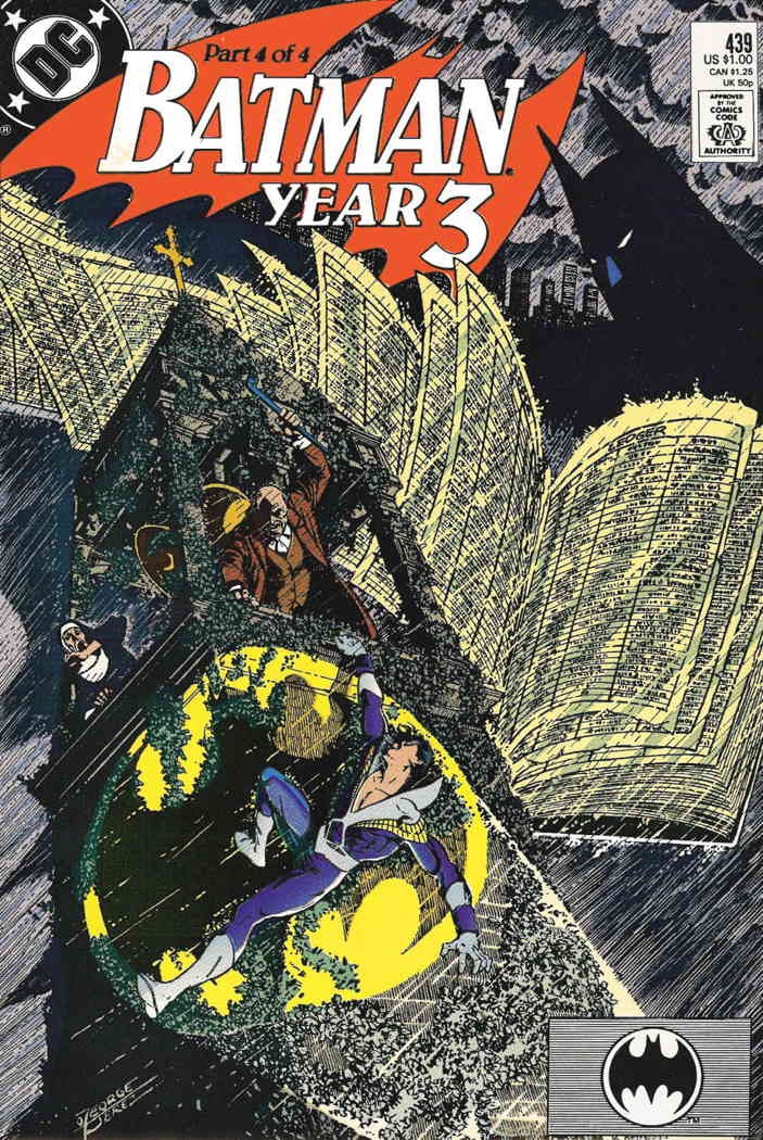 Batman #439 VF; DC | Year 3 #4 George Perez - w/Bag+Board