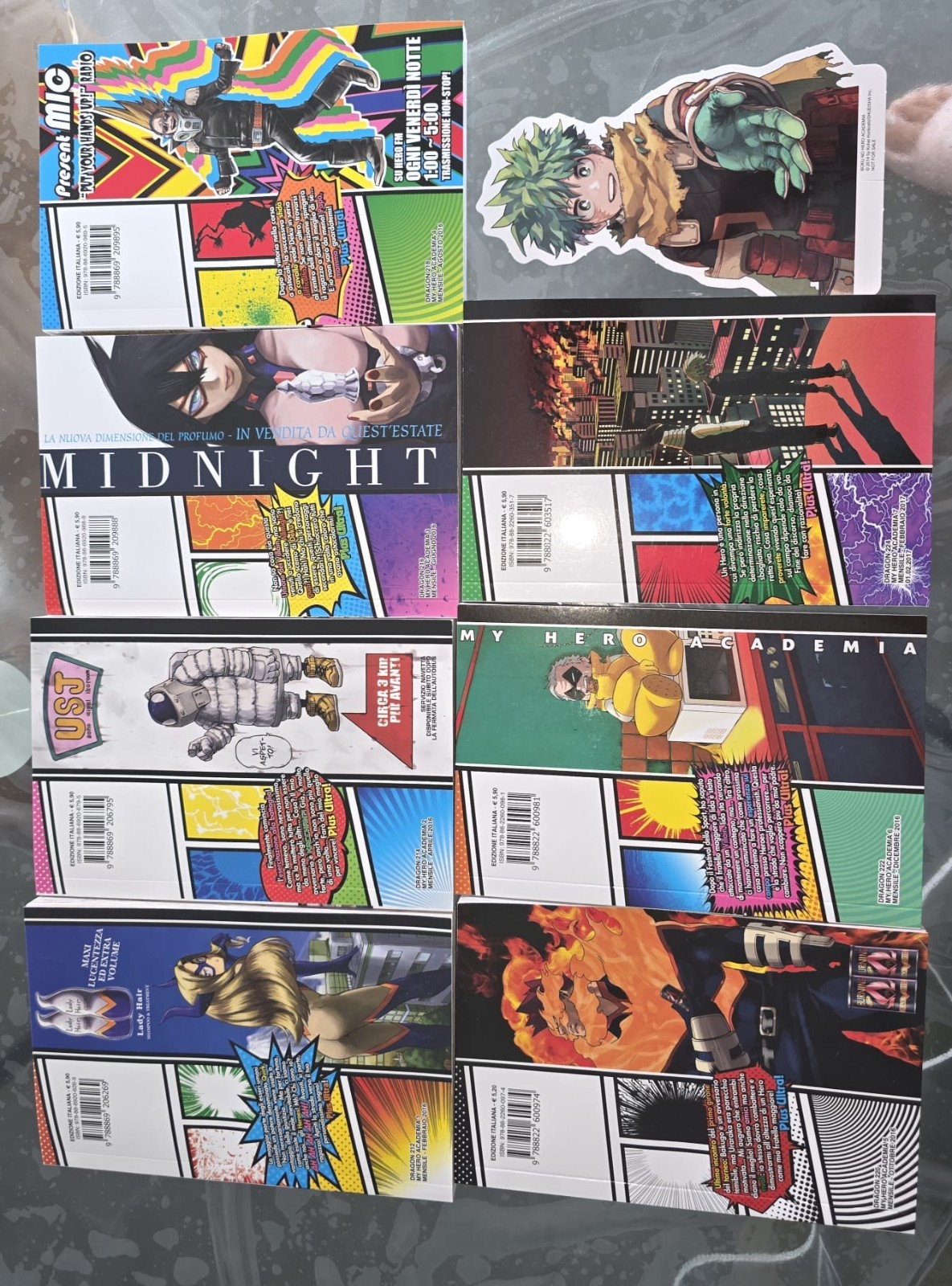 My Hero Academia lotto manga  1-7 italiano Vendo Anche Singolarmente A 4,70 euro
