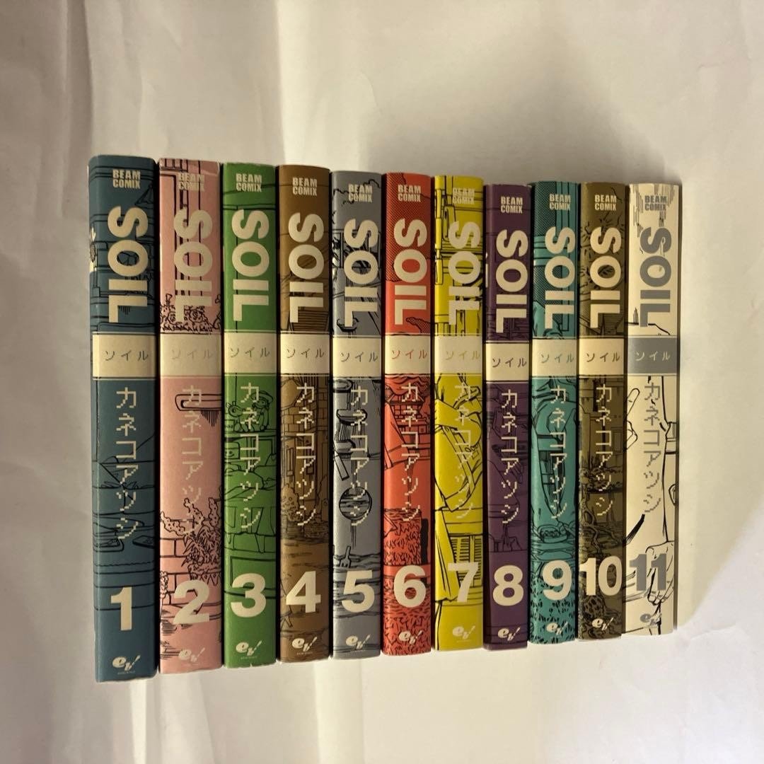Soil Kaneko Atsushi Vol.1-11 set completo di fumetti e