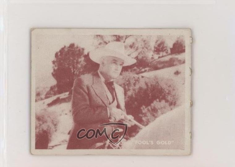 1950 Topps Hopalong Cassidy R712-2 Fool's Gold seguito #144 z6d