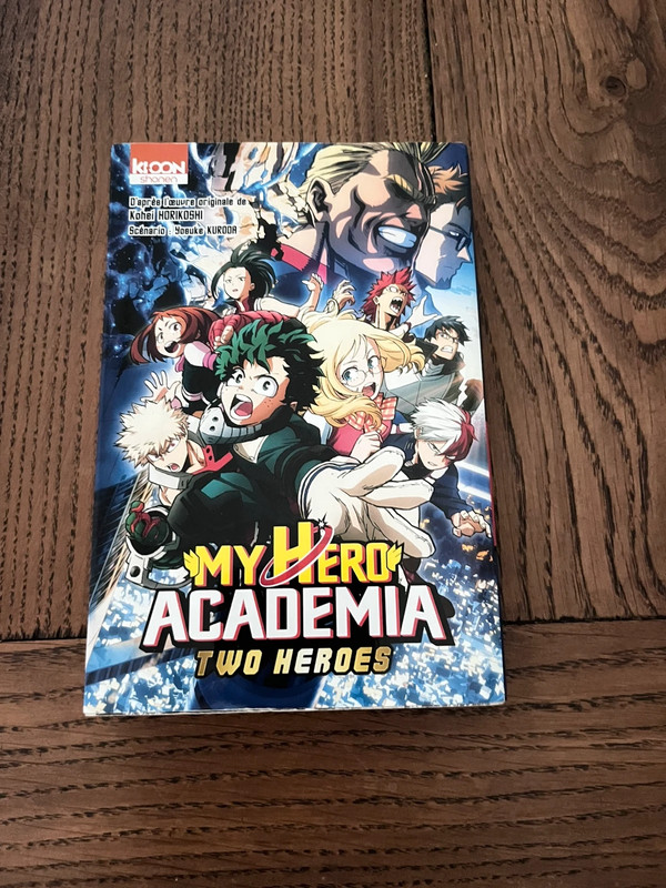 📚 Manga My Hero Academia – Two Heroes (Film en couleurs)