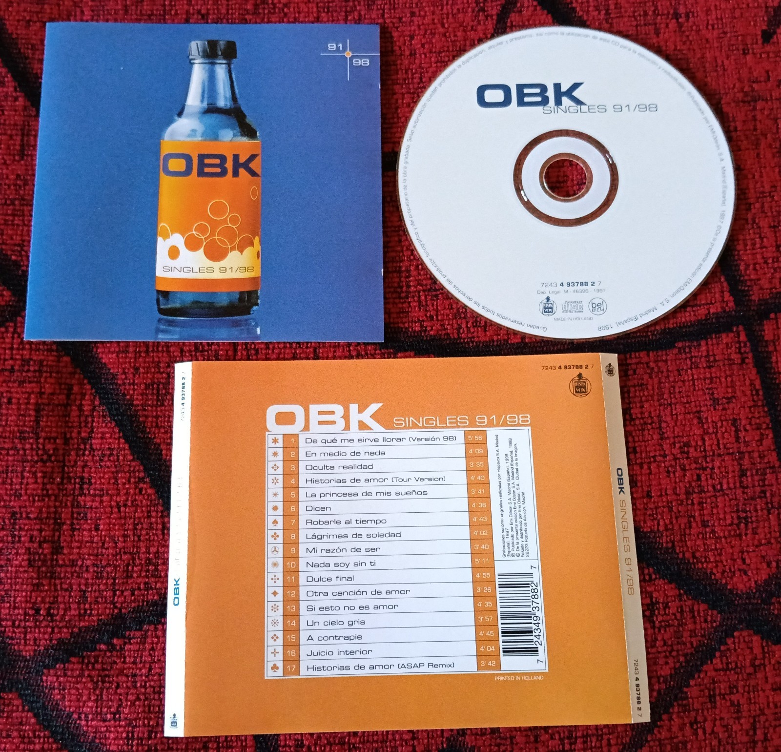OBK ** Singles 91/98 ** 1998 SPAIN CD