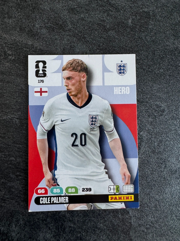 Panini Adrenalyn XL WM 2026 Standard Karte Cole Palmer Nummer 176