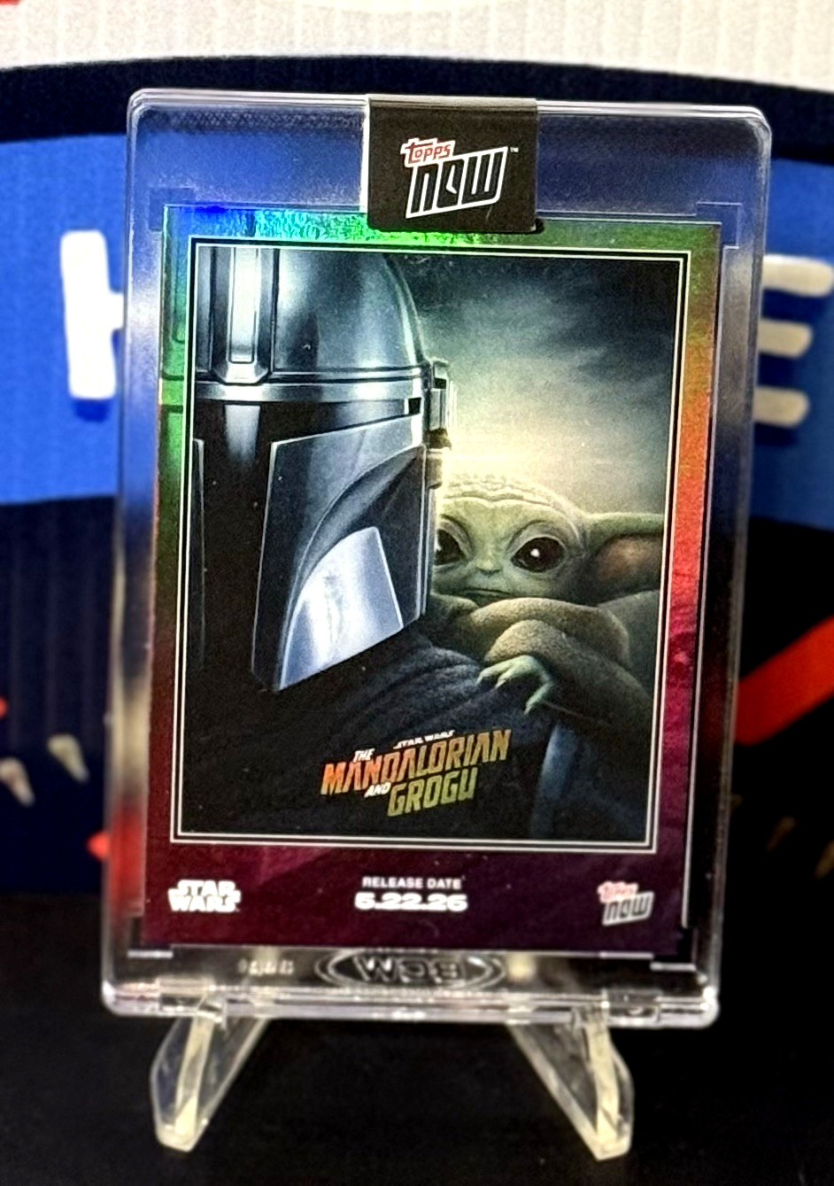 MANDALORIAN & GROGU, 2026 Topps Star Wars #MGSP - SP - POSTER VARIAZIONE IMMAGINE