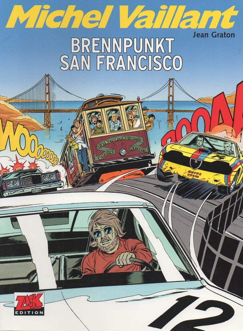 MICHEL VAILLANT N. 29, punto focale San Francisco, edizione Zack
