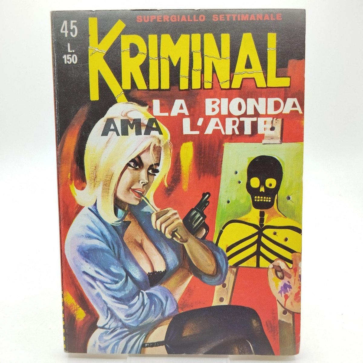 KRIMINAL N. 45  OTTIMO  EDICOL A  AUT. 6636  ED. CORNO MAG. 1966[ST][UFF-32-45A]