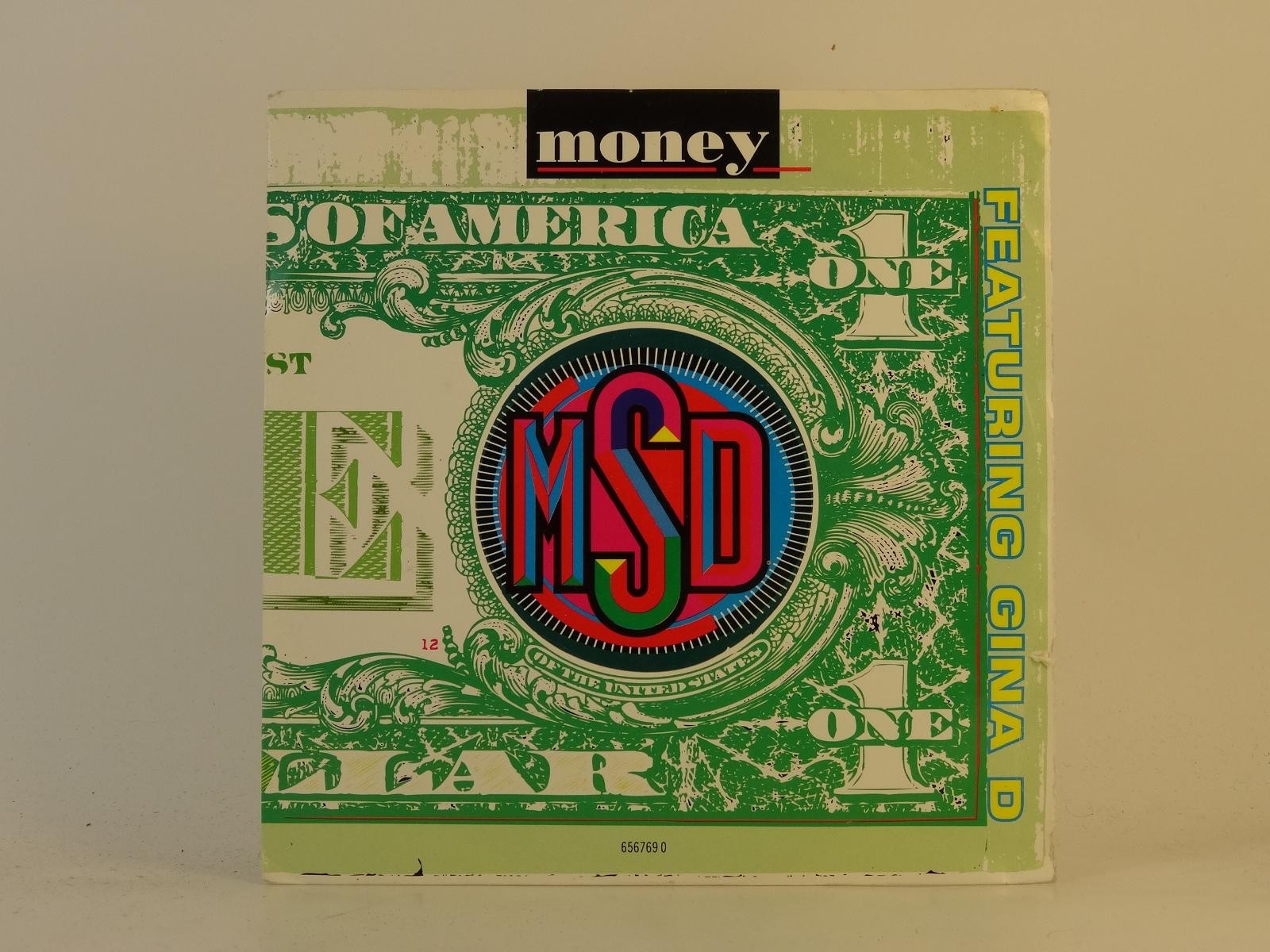MSD FT GINA G MONEY (55) 2 Track 7" Single including Picture Sleeve ARS PRODUCTI