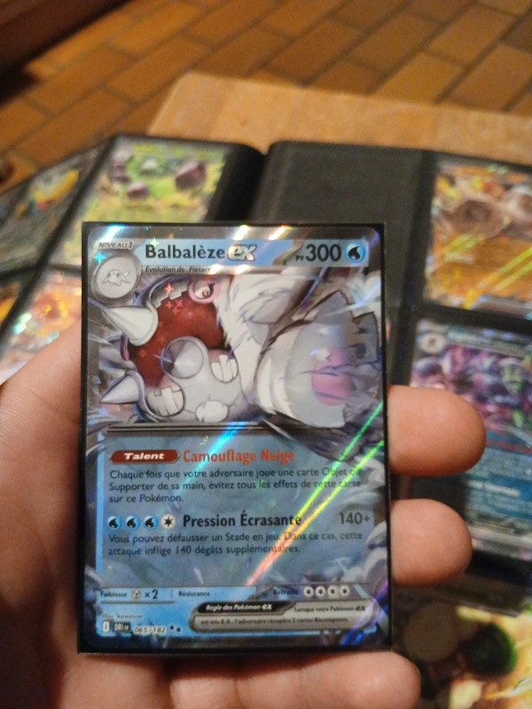 Carte Pokemon Balbalèze EX