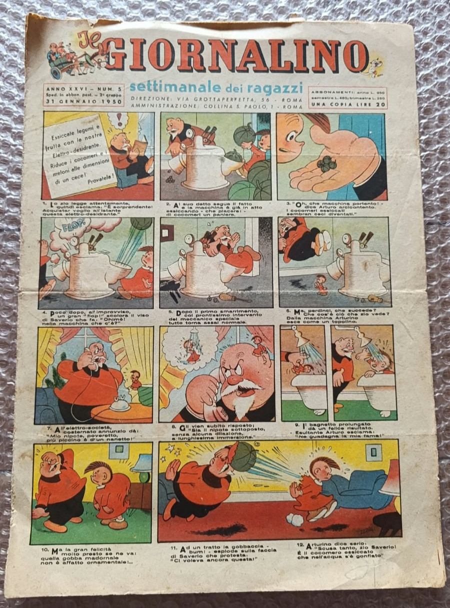 IL GIORNALINO Anno XXVI n° 5 maggio 1950