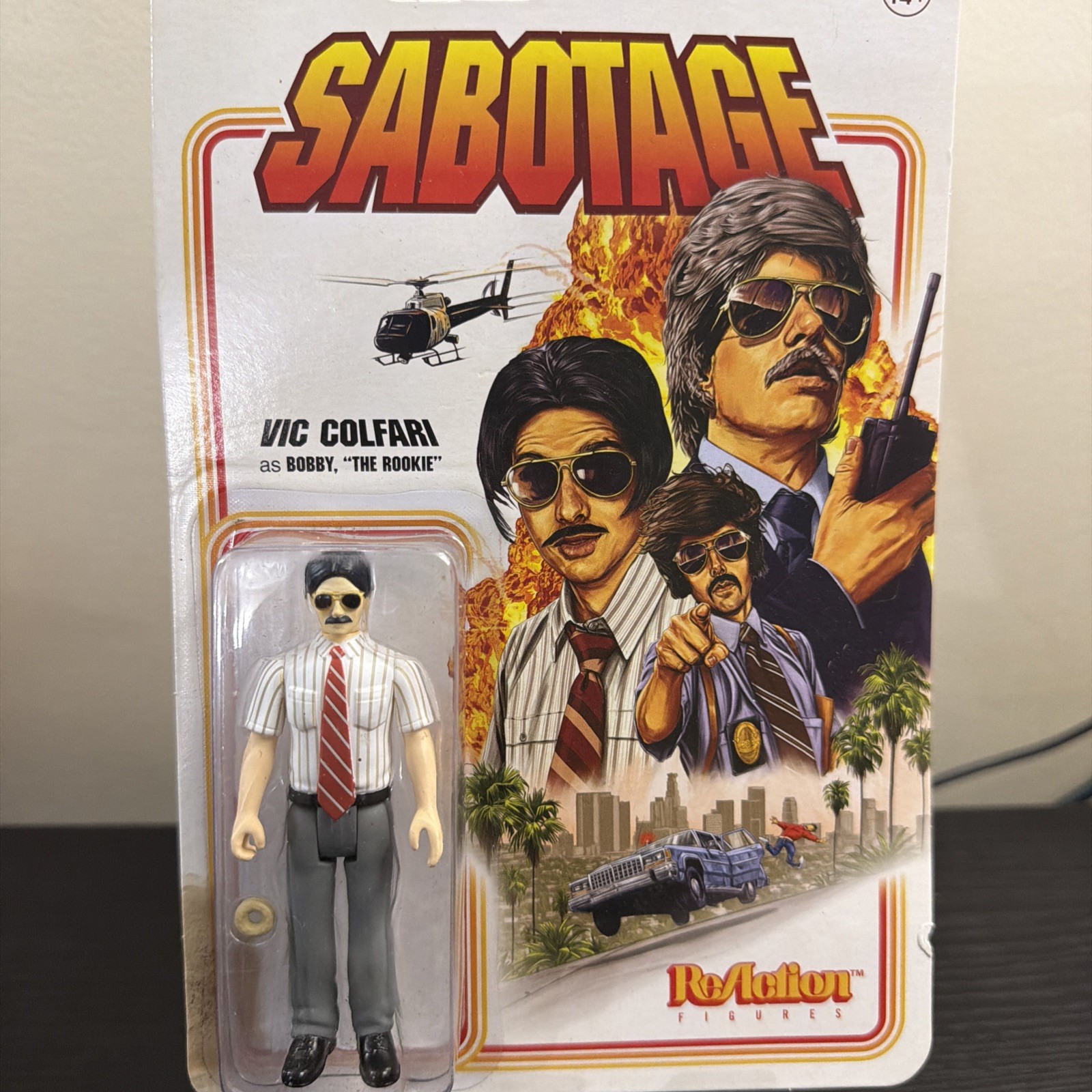 Modellino Beastie Boys Super7 Sabotage Vic Colfari 3,75"