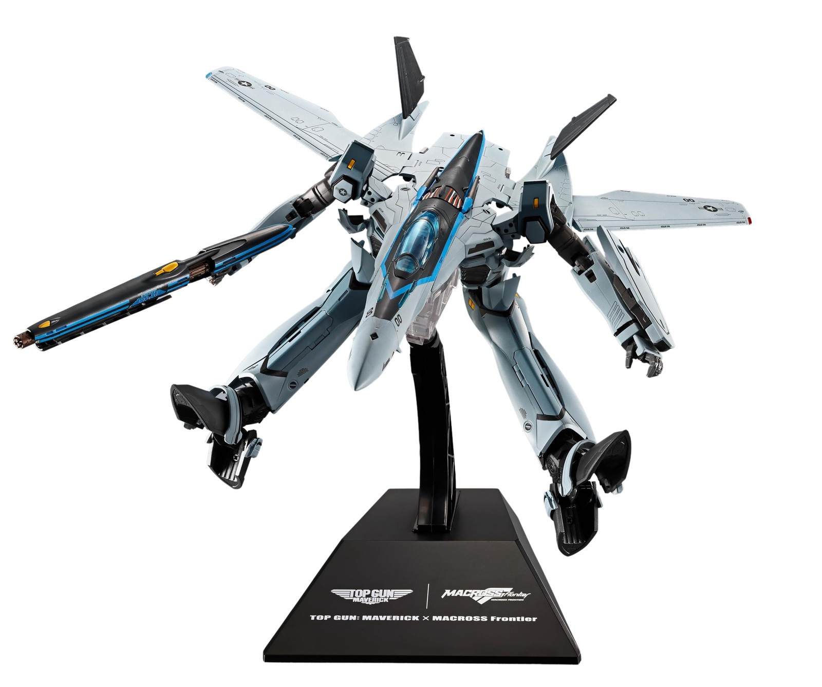 TAMASHII NATIONS Macross F VF-25 Messiah DX Chogokin Età 13+ Oggetto da Collezione