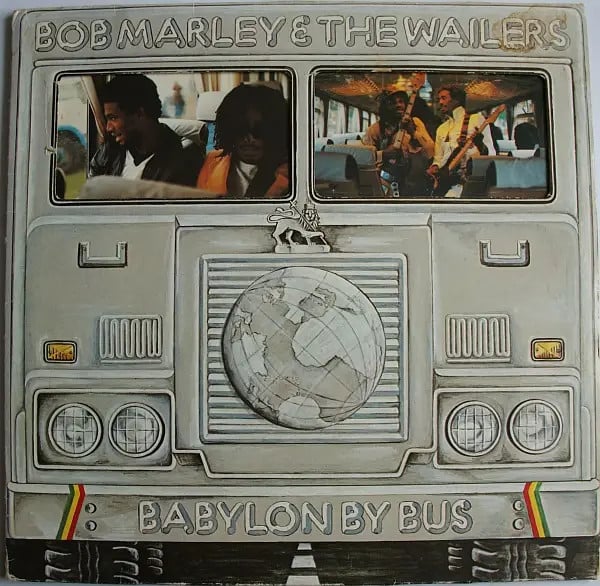 Bob Marley & The Wailers Babylon By Bus GIMMICK COVER Island 2xVinyl LP