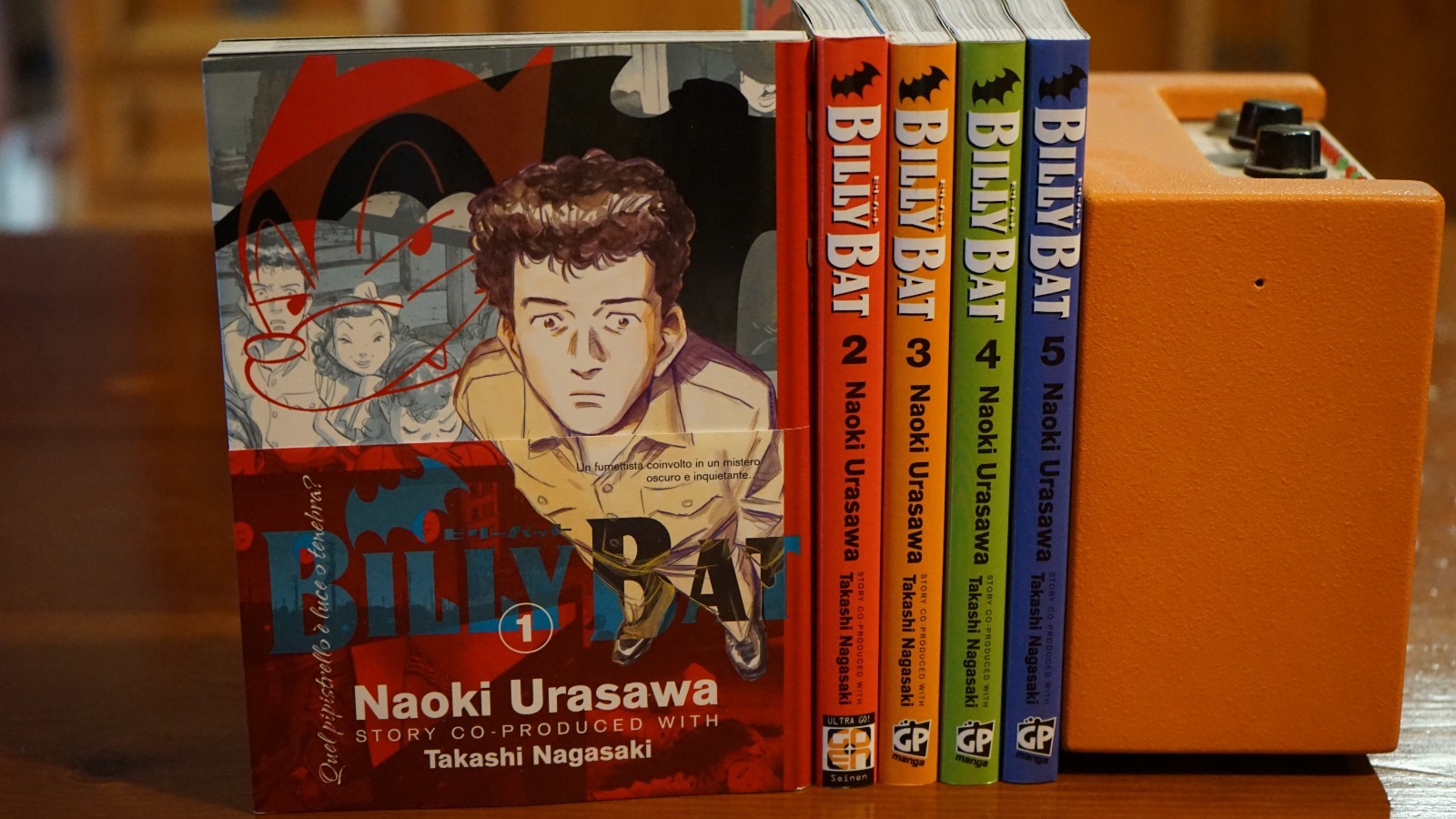 Billy Bat Manga 1-5 – Naoki Urasawa – GP Manga GOEN Italiano