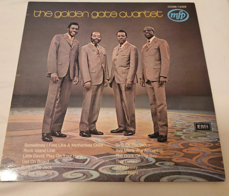 The golden gate Quartett / mfp / Schallplatte/ Vinyl