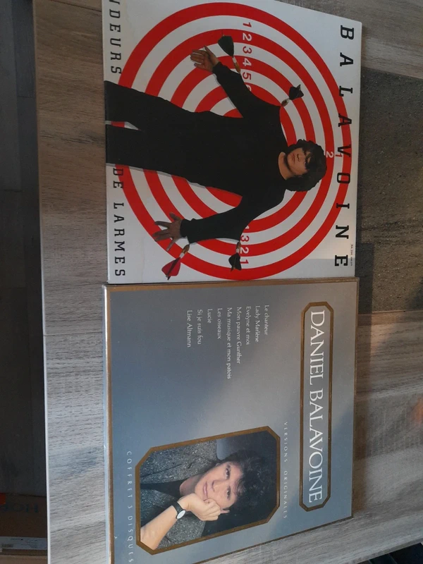 Lot 4 vinyles Daniel Balavoine