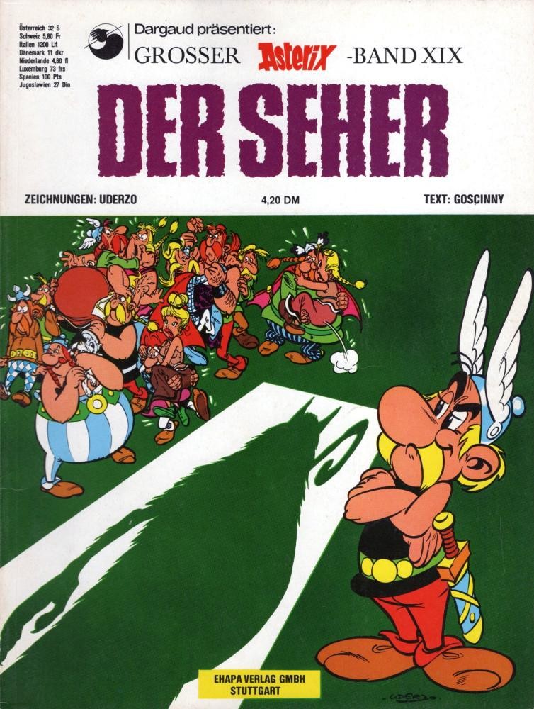 Asterix 19 (Z1, 1. Edizione), Ehapa