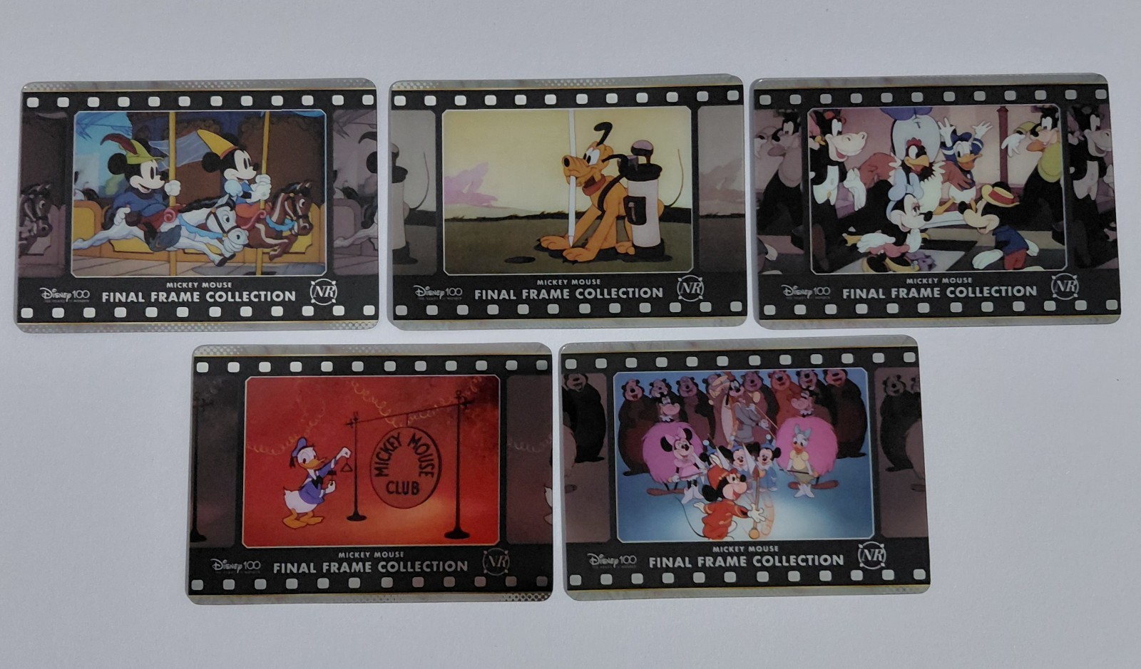 2023 Kakawow Disney 100 Mickey & Friends - 5 Card Final Frame Collection Set