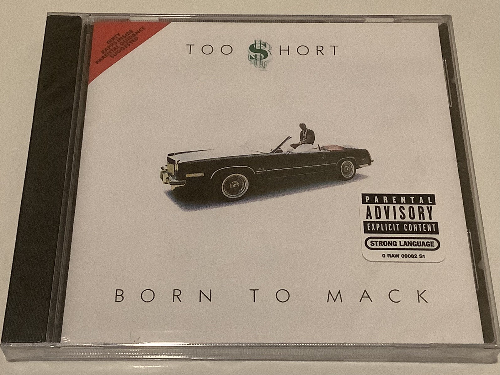 TOO SHORT CD - Born To Mack - 80’s Oakland - Bay Area Rap 1989 New!