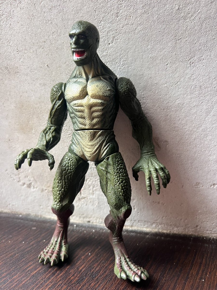 2012 Spider Man Web Battlers Slash Attack Lizard personaggio Marvel Legends 6 pollici