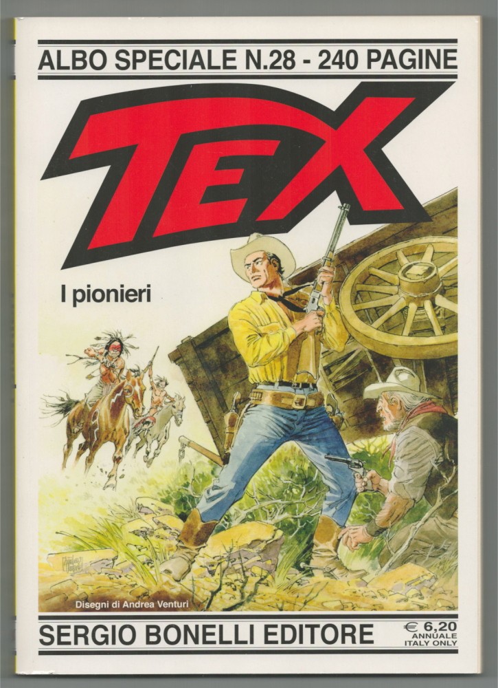 TEX ALBO SPECIALE n. 28 Boselli - Venturi I PIONIERI Sergio Bonelli Editore 2013