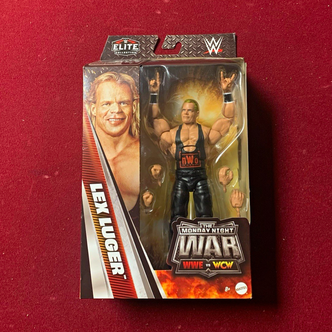 Mattel WWE Elite Collection Lex Luger Monday Night War Figura Alt Hands BAF