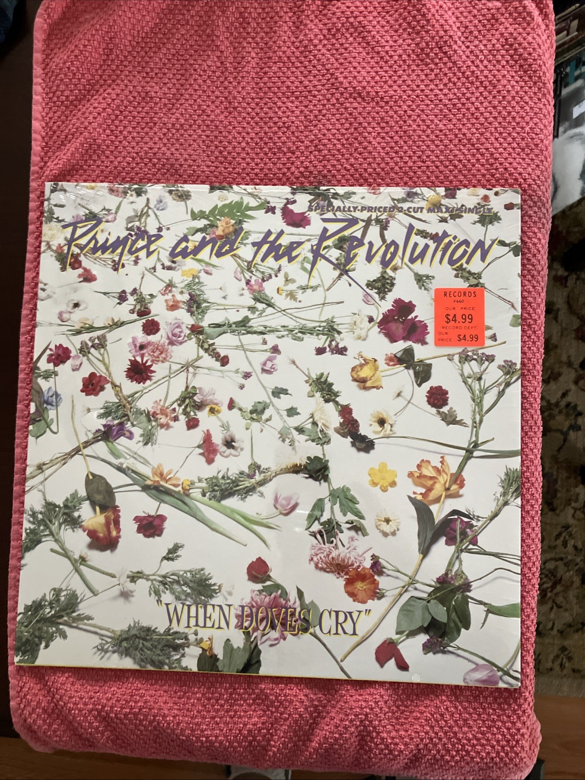 PRINCE 12" WHEN DOVES CRY Near Mint