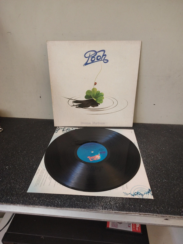 vinile pooh -buona fortuna 1981