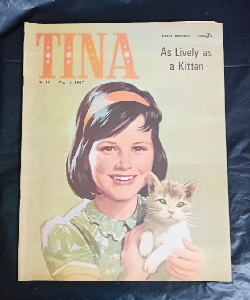 TINA comic #12 (13/05/1967). Jane Bond/Trolls/Black Beauty. FN-
