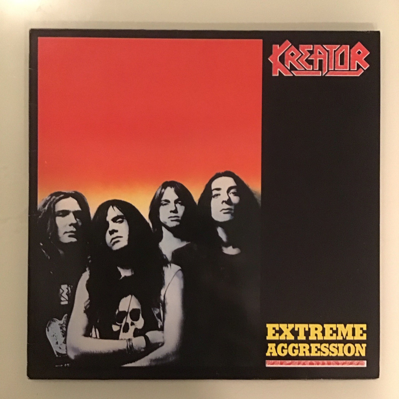 Kreator Extreme Aggression Vinyl 1st Pressing 1989 Excellent Condition