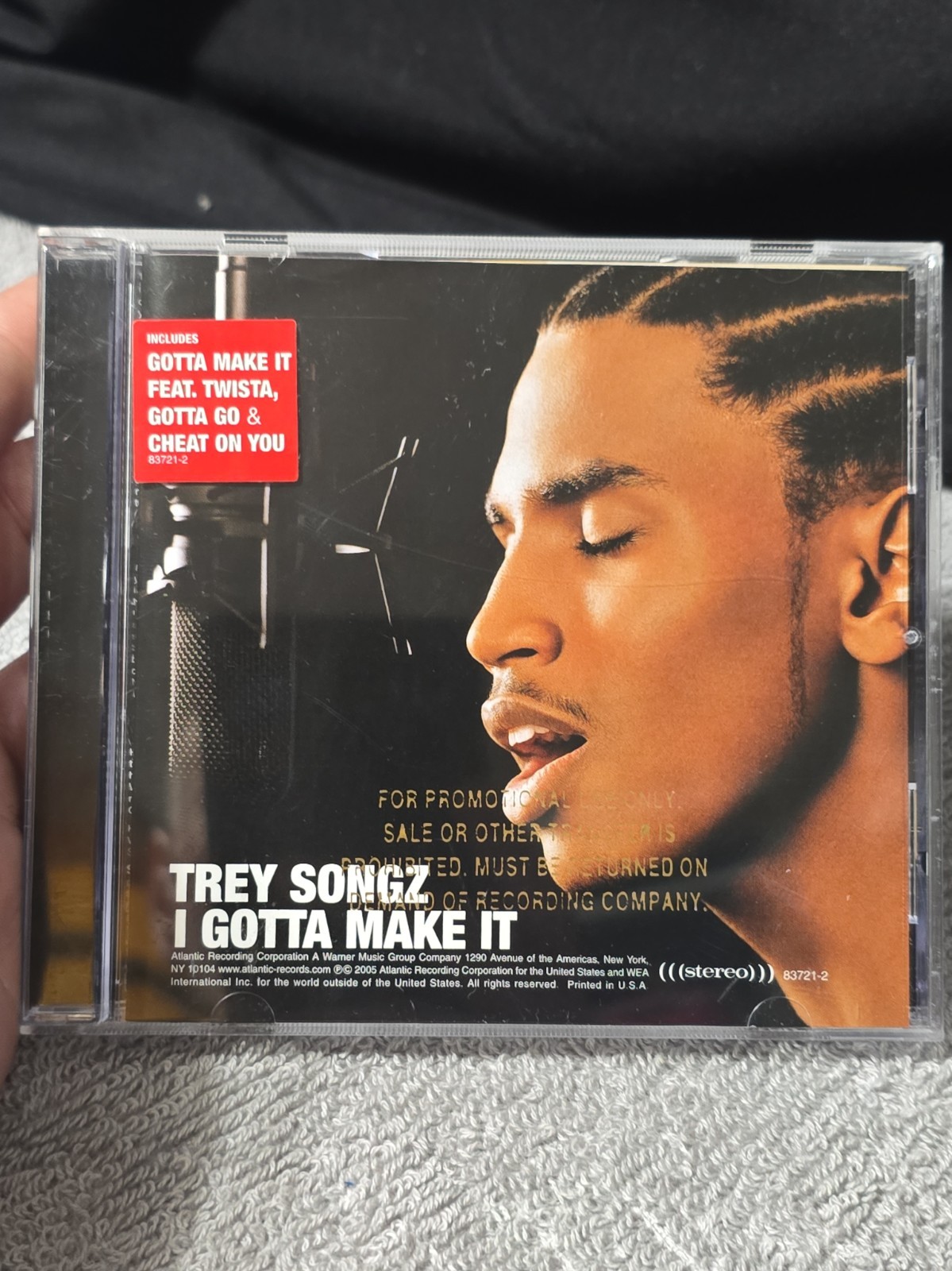 Vintage CD Of TREY SONGZ=I Gotta Make It. Rare2005 PROMO 83721-2