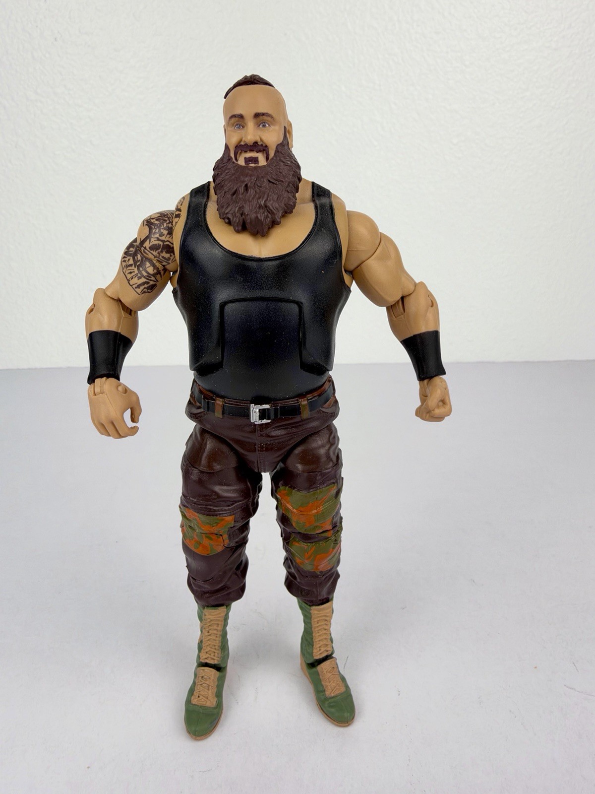 WWE Elite Braun Strowman Mattel Wrestling Modellino